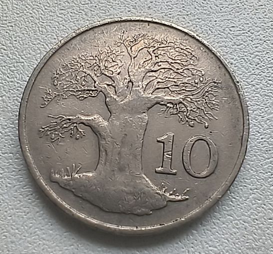 Зимбабве 10 центов, 1980 1-7-31
