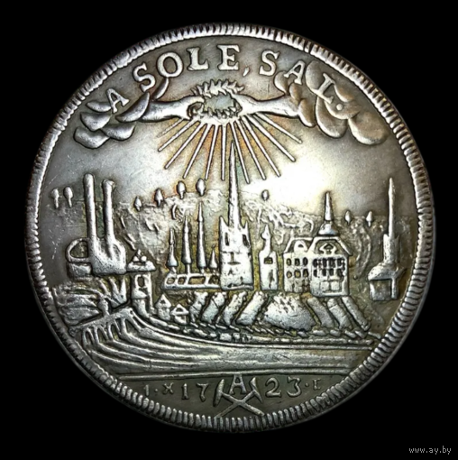 Копия Германия 1 талер 1723 Саксония