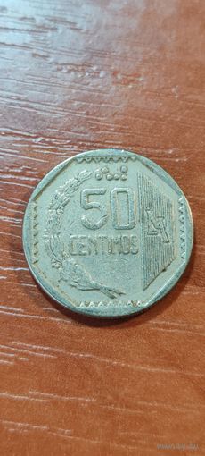 Перу 50 сентимос 1994