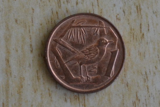 Каймановы острова 1 цент 2008 с 1 руб