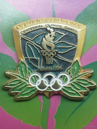 Значок олимпиада 1996