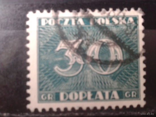 Польша 1938, Доплатная марка