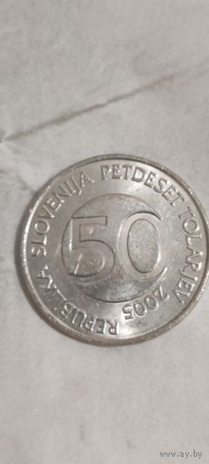 Словения 50 толар 2005
