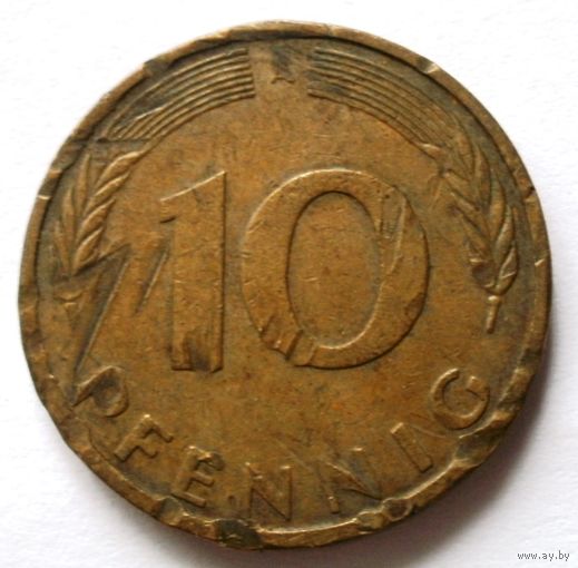 10 пфенниг 1990 А
