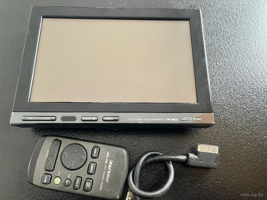 Монитор Alpine TME- M860  + пульт д/у  Alpine