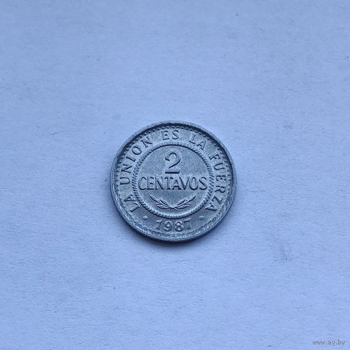 2 сентаво 1987