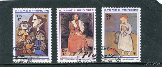Сан Томе и Принсипи. Живопись Пабло Пикассо