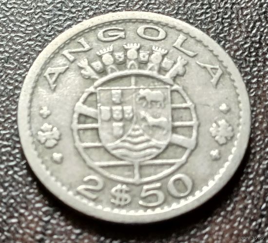 Ангола 2.5 эскудо, 1956    ( 1-2-8 )