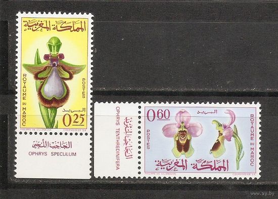 Марокко 1965 Орхидея