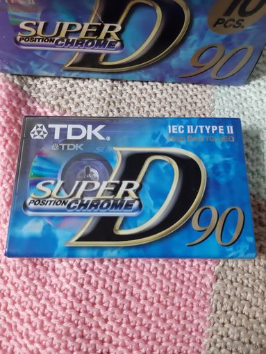 Кассета  TDK SUPER CHROME D90.
