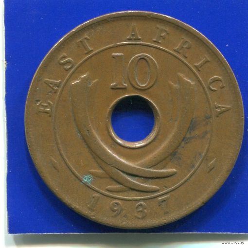 Британская Восточная Африка 10 центов 1937