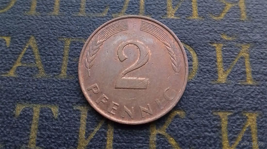2 пфеннига 1994 (F) Германия ФРГ #02