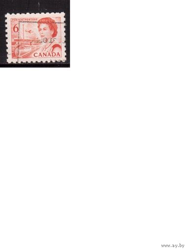 Канада-1968 (Мих.429) ,  гаш., Стандарт, Королева, Самолет(1)