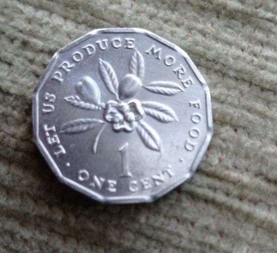 Werty71 Ямайка 1 цент 1987