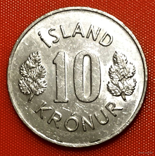 102-14 Исландия, 10 крон 1973 г.