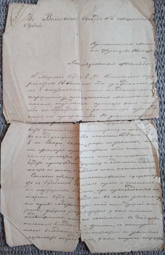 Часть документа. Апелляционная жалоба.