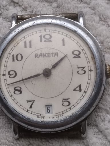 Часы Ракета с календарем.