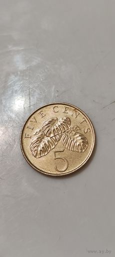 Сингапур 5 цент 1997