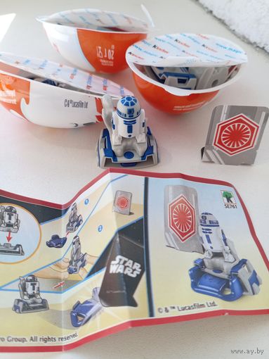 Kinder Joy 2019, R2-D2, Star Wars, Звёздные войны