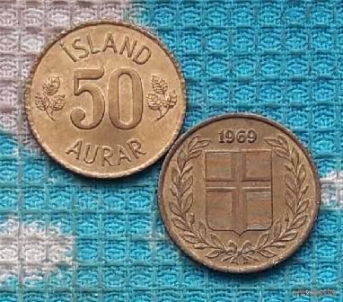 Исландия 50 айрэ, UNC. Предложи свою цену или обмен!
