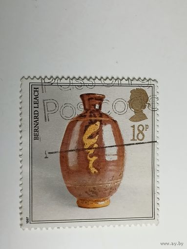 Великобритания 1987. Мастерская керамики