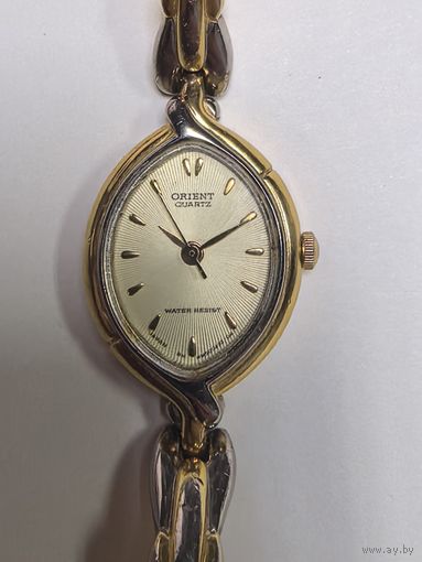 Часы женские Ориент .  Кварцевые.. Новая батарейка 20.01.2026 г.  (Часы ходу.)