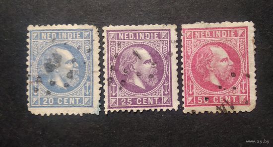 НИДЕРЛАНДЫ \н48\ НИДЕРЛАНДСКАЯ ИНДИЯ 1870 СТАНДАРТ КОРОЛЬ