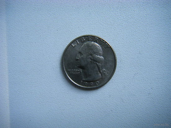 Квотер (25 центов) США 1990г. Р.