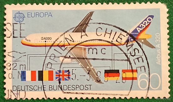 ФРГ 1988. Гражданская авиация Airbus A320