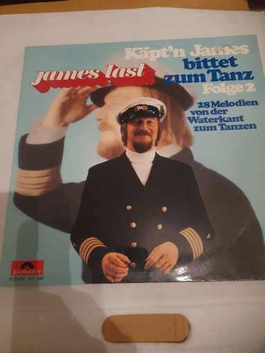 JAMES LAST " KAPT'N JAMES BITTET ZUM TANZ.FOLGE 2" "  LP GERMANY POLYDOR  2371 082 /EX