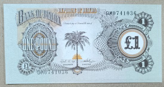 1 фунт 1968-1969 - Биафра - UNC
