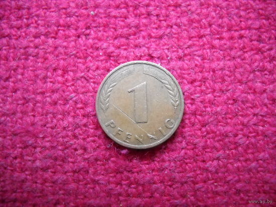 ФРГ 1 пфенниг 1966 г. J