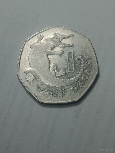 Гамбия 1 даласи 2014 года .