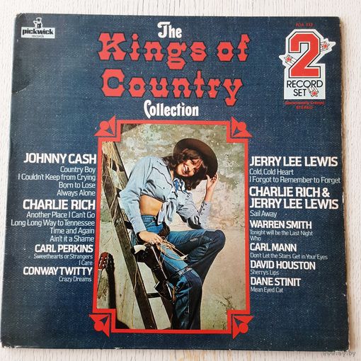 VARIOUS ARTISTS - 1975 - THE KINGS OF COUNTRY COLLECTION (UK) 2LP