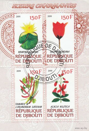 Джибути **Цветы** 2011г