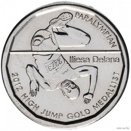 Фиджи 50 центов, 2013 Паралимпиада 2012 - Илиеза Делана UNC