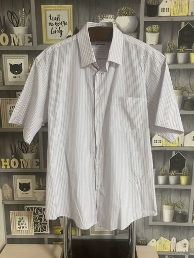 Мужская рубашка с коротким рукавом с 1 руб. без М.ц