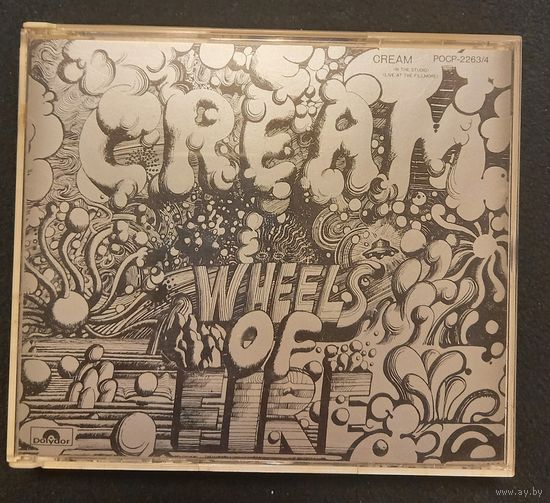 CD,(Japan) Cream – Wheels Of Fire (2CD)