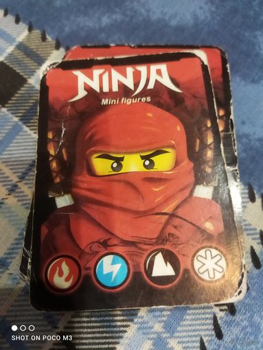 Карточки коллекционные, NINJA