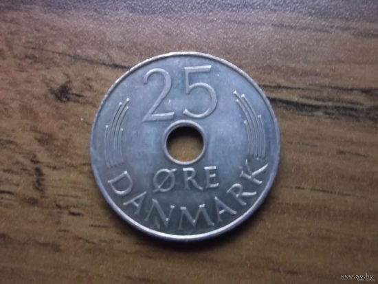Дания 25 эре 1977