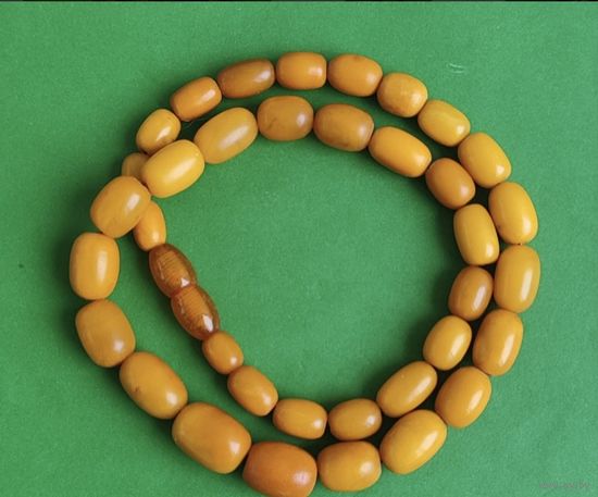 Янтарь Бусы янтарные Винтаж