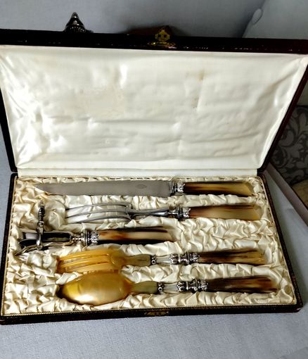 Набор столовых приборов Клеймо Франция нач 20в.