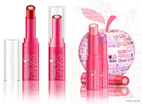 БАЛЬЗАМ NYC Applelicious Glossy Lip Balm оттенок 359 Apple Plum Pie 3.5g