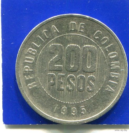 Колумбия 200 песо 1995