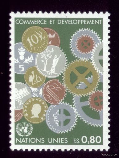 1 марка 1983 год ООН 115