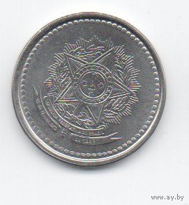 ФЕДЕРАТИВНАЯ РЕСПУБЛИКА БРАЗИЛИЯ 20 СЕНТАВО 1987. UNC.