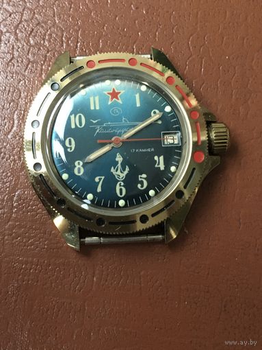 Часы Восток Командирские, новые с хранения, паспорт, родная коробка