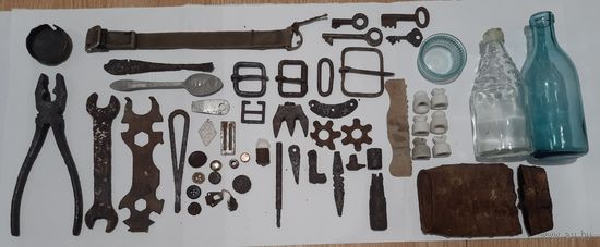 Сборный лот находок с позиций РККА. Разумный торг.