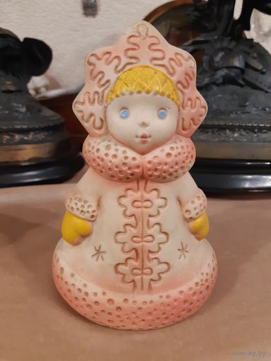 Игрушка Снегурочка, резина. СССР