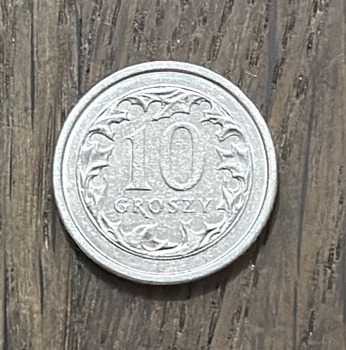 Польша 10 Грошей 2003г.